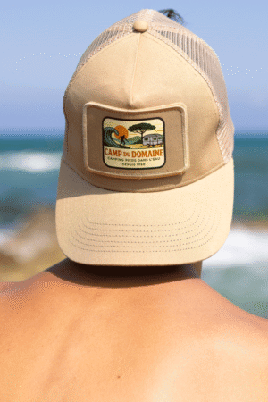 Casquette beige Camp du Domaine - 2025