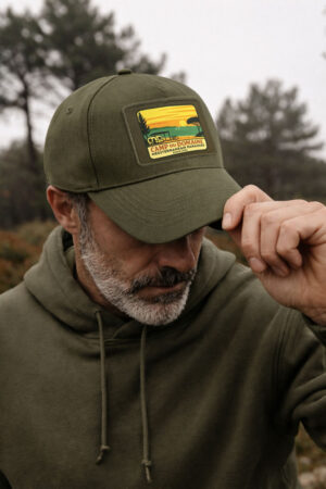 Casquette kaki Camp du Domaine - 2026
