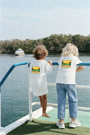 Kinder-T-Shirt weiß Sunrise - 2026